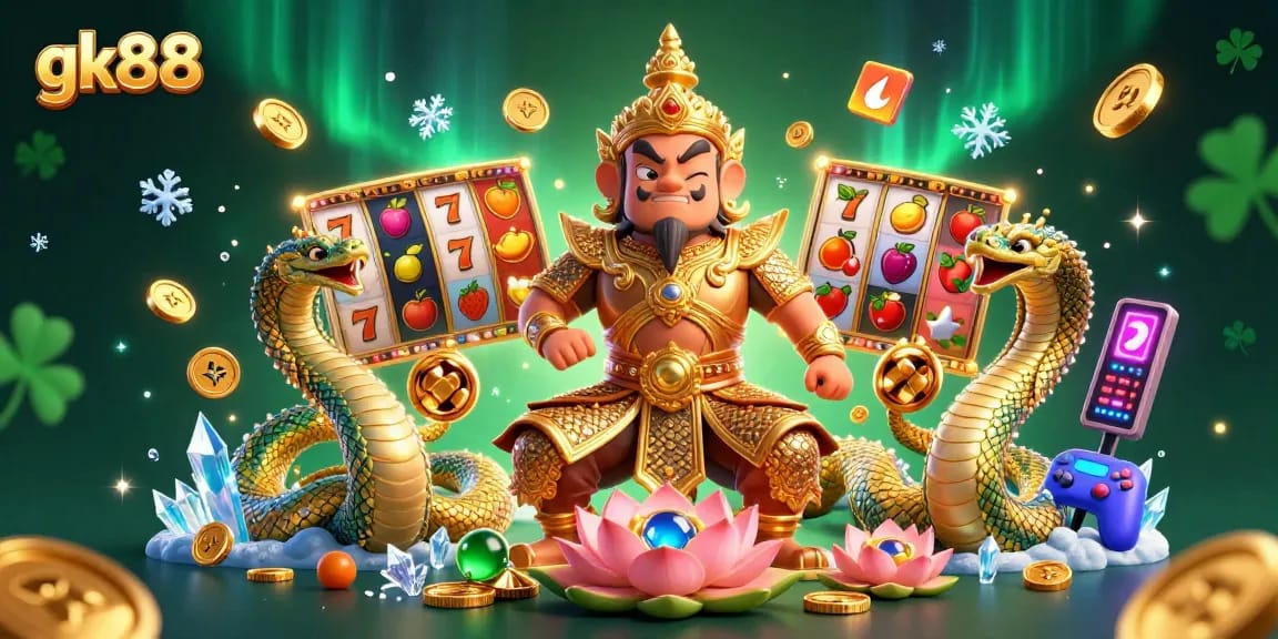 Play exciting games at gk88 with stunning visuals and vibrant casino elements