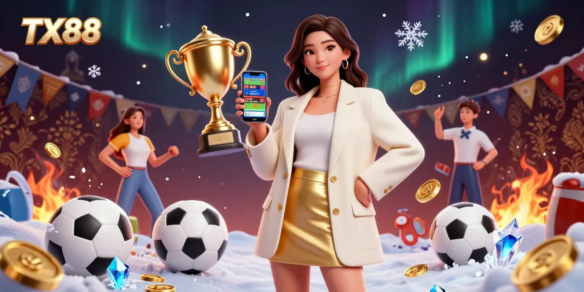 Engage with TX88's premium gambling experience featuring vibrant sports betting action and prize-winning moments.