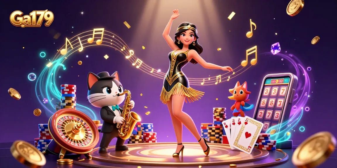 Engage in thrilling action at Ga179 with dynamic casino games, captivating live dealers, and vibrant visuals.