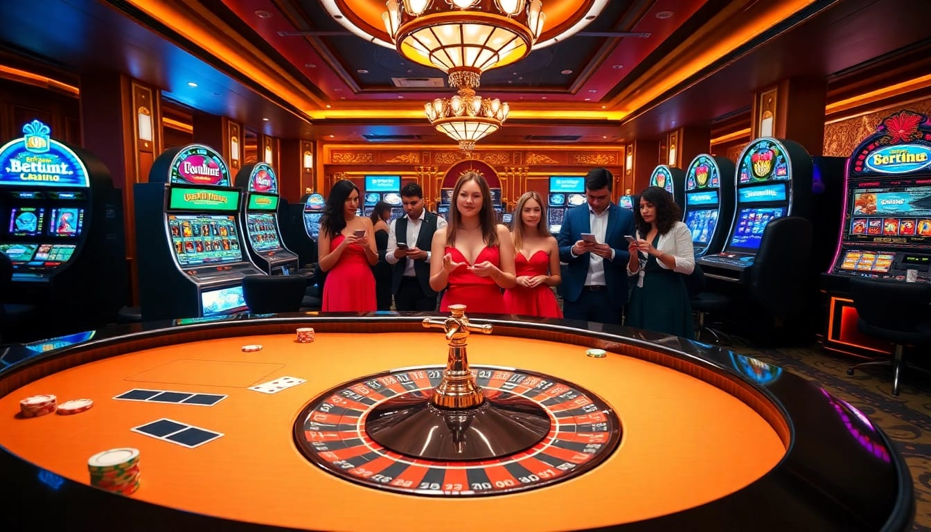 Experience the excitement of online gambling at https://kjc.name with a vibrant casino atmosphere.