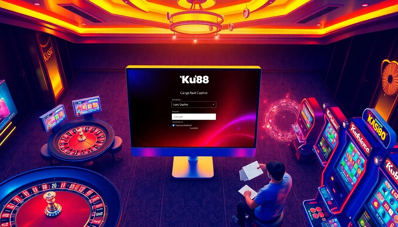 Unlock the thrilling world of gambling with Ku88 đăng nhập featuring exciting casino visuals.