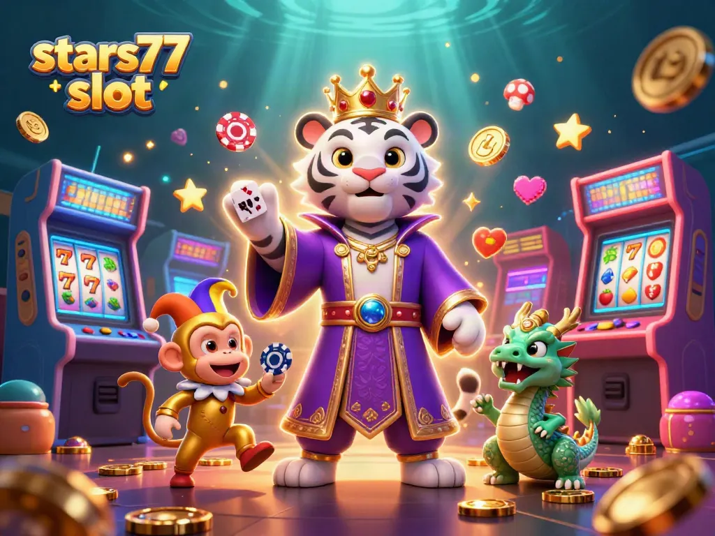 Memutar gulungan stars77 slot dengan harapan meraih jackpot dan keseruan permainan.