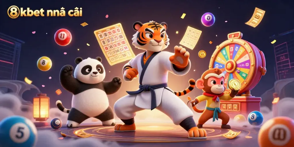Engage with exciting games at 8xbet nhà cái featuring vibrant characters and dynamic casino elements.