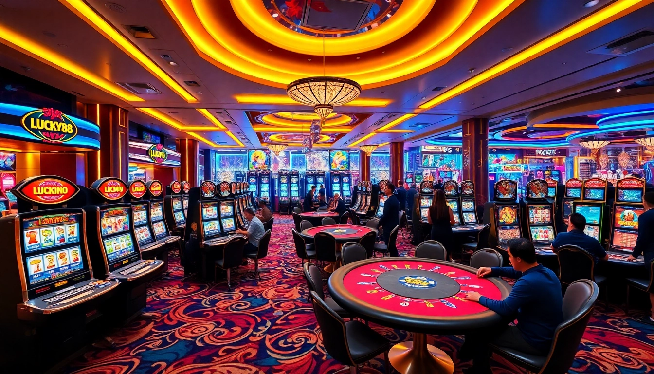 Experience winning big at Lucky88 with vibrant casino games and thrilling jackpots.