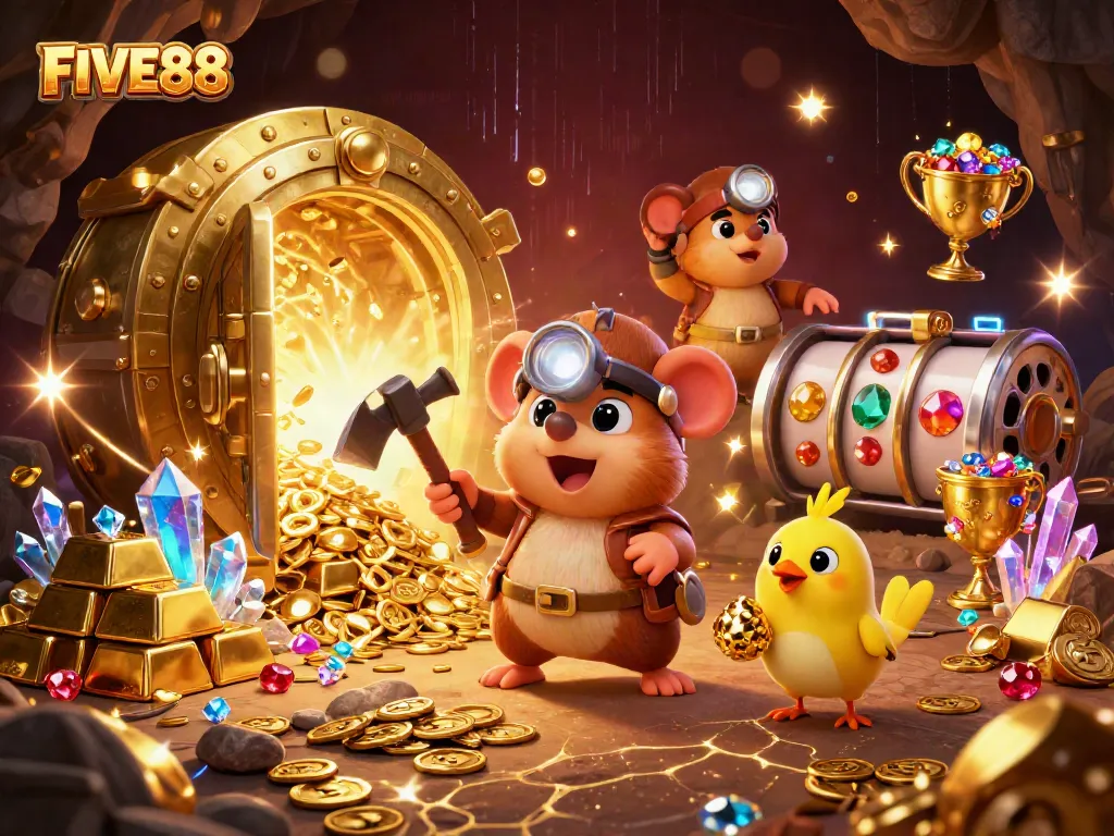 FIVE88 enriches your gaming experience through thrilling adventures in a treasure-filled casino.