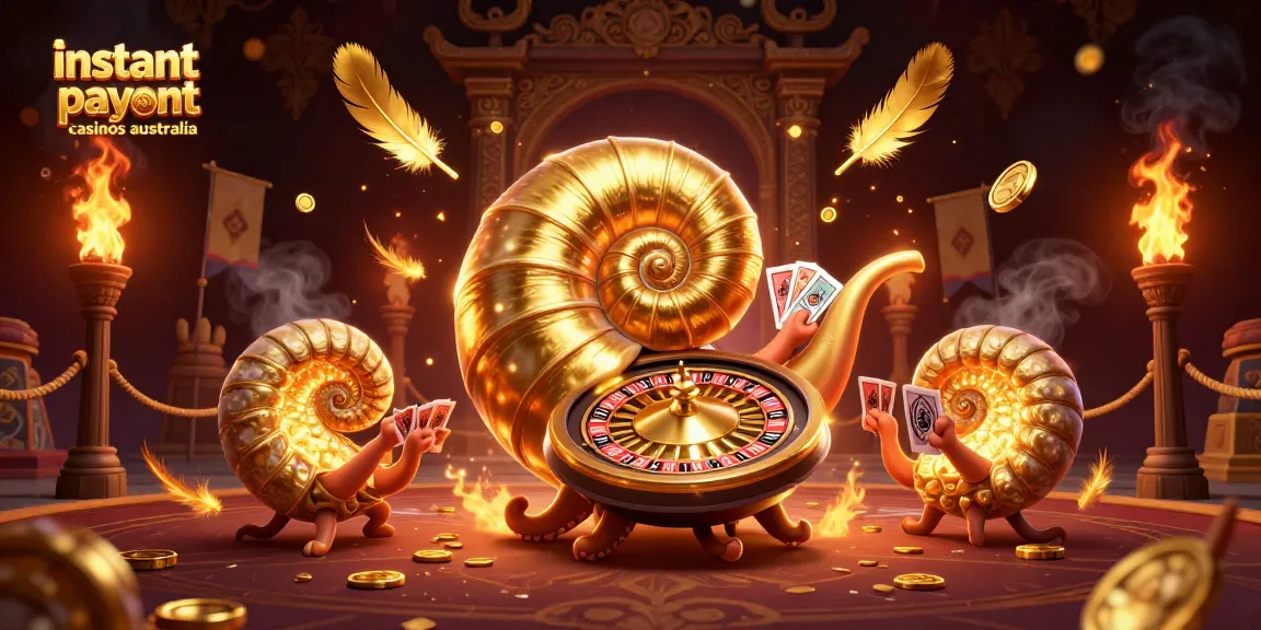 Experience instant payout casinos Australia with vibrant 3D characters and rich gambling elements.