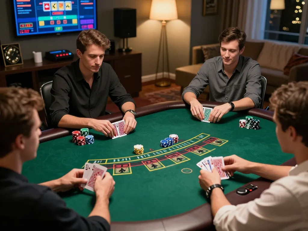 Experience thrilling blackjack gameplay at bom88 with interactive interfaces and engaging players.