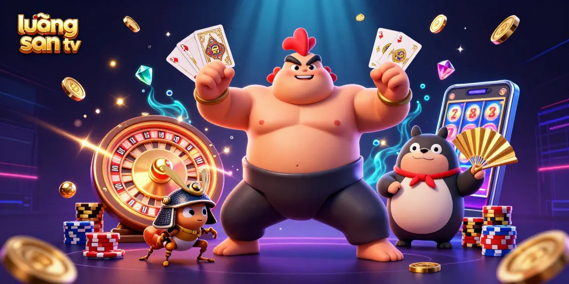 Experience high-quality gaming at lương sơn tv with vibrant characters and rich casino elements in action.