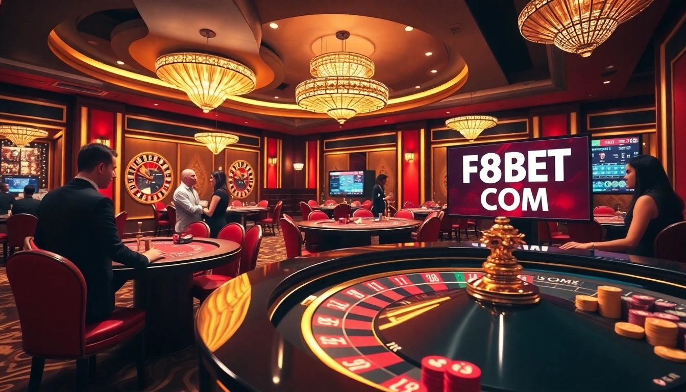 Experience thrilling games at F8BET COM with vibrant casino elements and excitement.