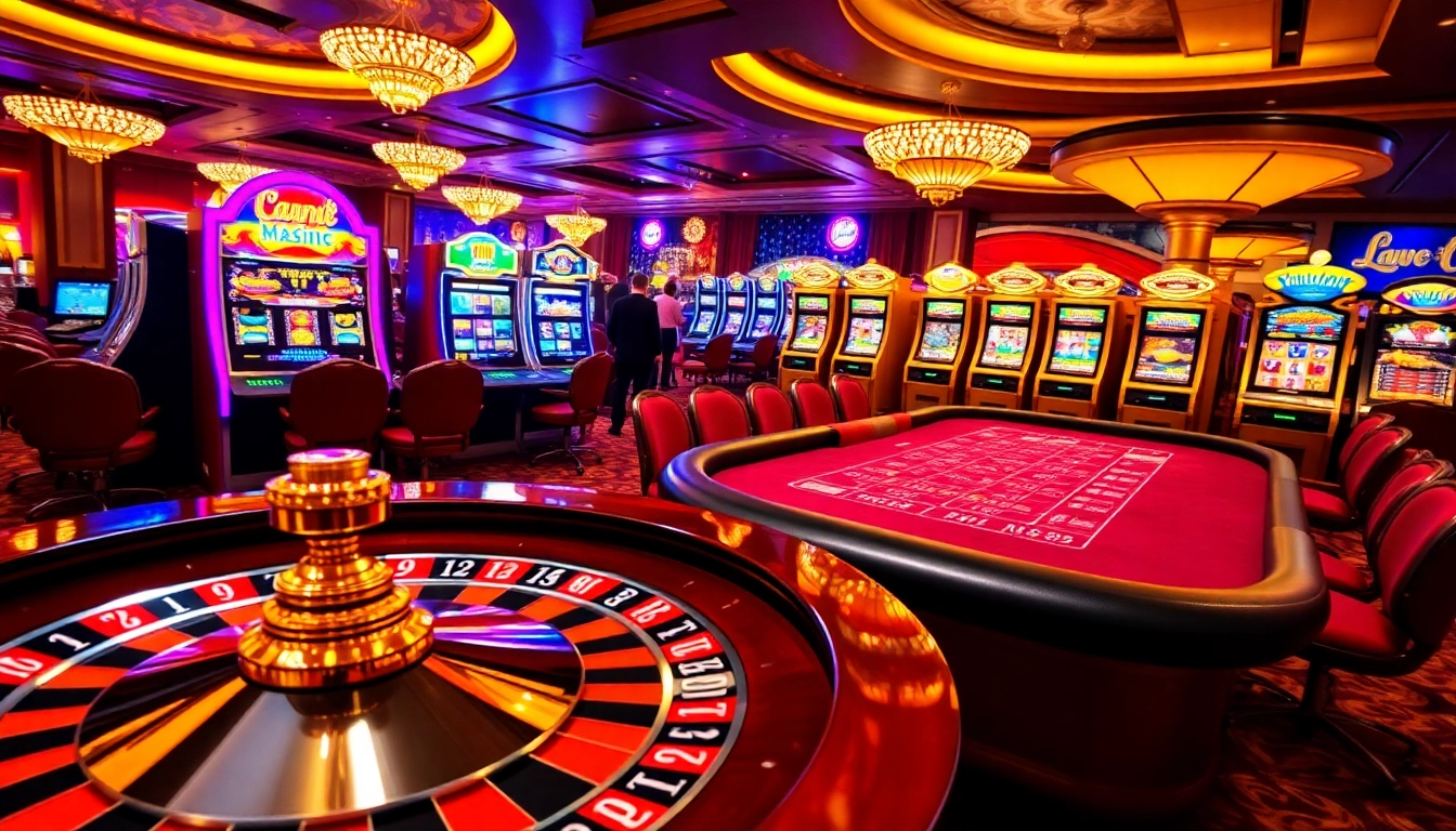 Experience the thrill of gambling with VN789 at a luxurious casino.