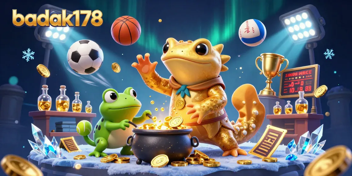 Engage with badak178's thrilling sports betting scene featuring alchemical gold creation.